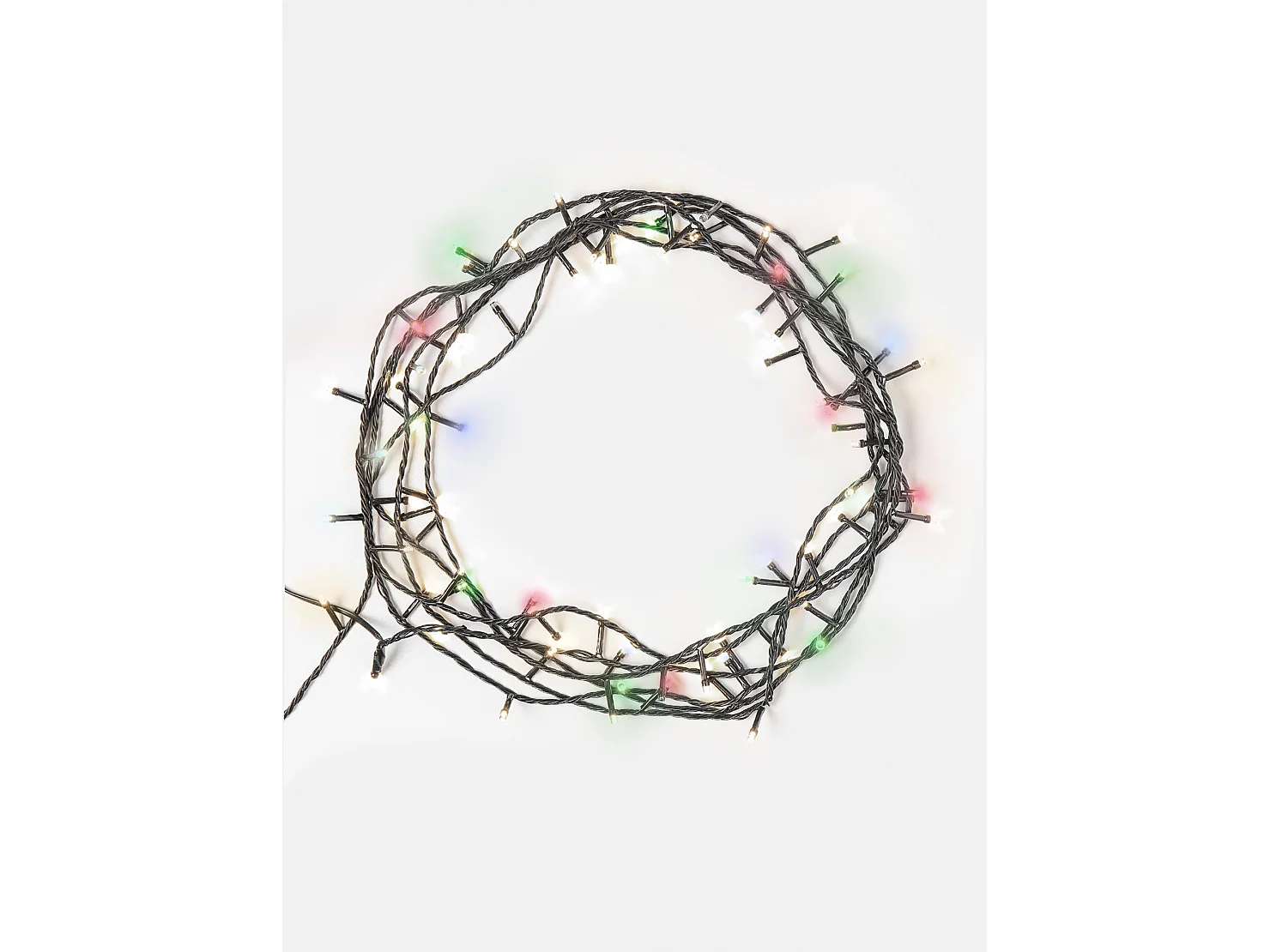 String Lichter 180 LED von außen und innen, 8 Spiele Lichter, Weihnachtslicht Kabel, Weihnachtsdekorationen, Grüner Draht 8,95M, mehrfarbige Lichter