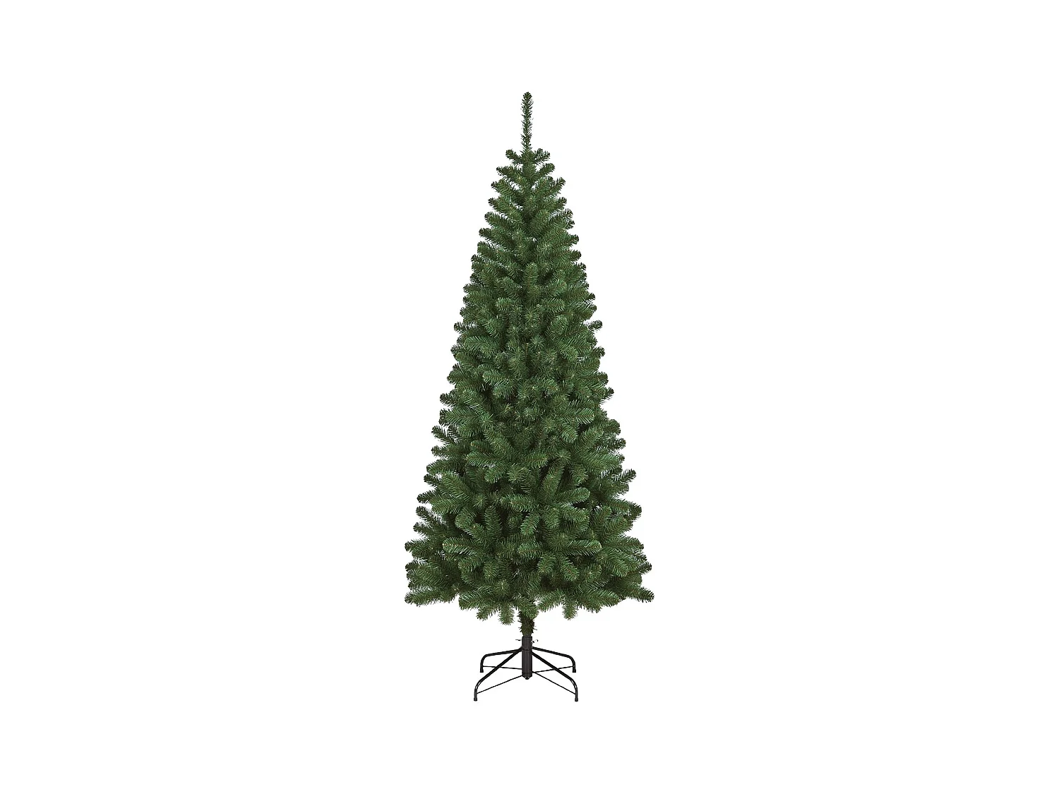 Dmora - Albero di Natale 180 cm Comet, 79x79 h180 cm, Verde