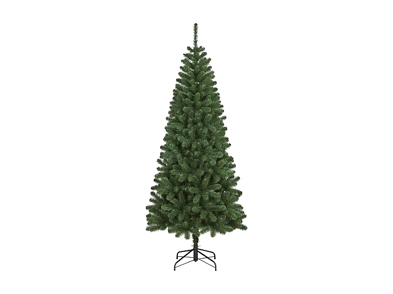 Sapin de Noël 180 cm Comet, Pin artificiel, Arbre à effet réel, Sapin de Noël, 79x79 h180 cm, Vert