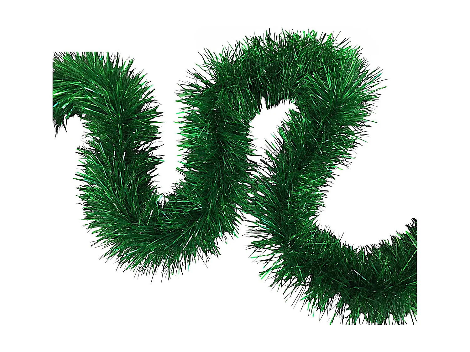 Decoración de Navidad Dconner, Adorno navideño, Ornamento de Navidad, Decoración festiva, Made in Italy, 500x15 h15 cm, Verde