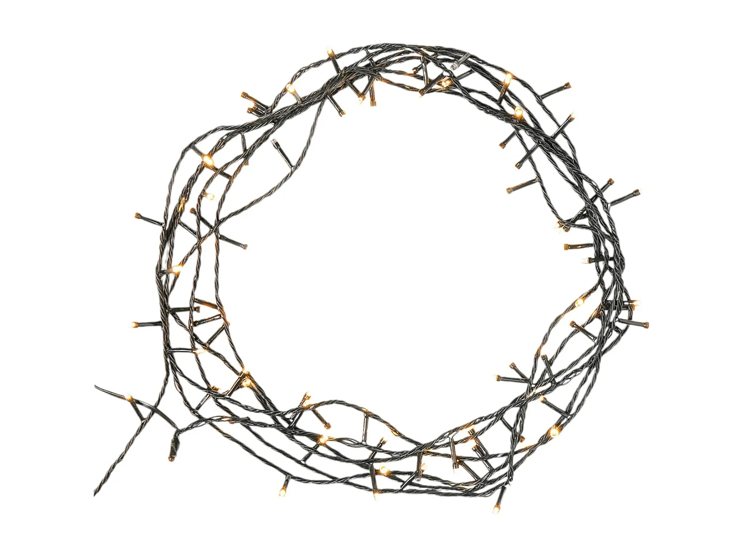 Chaîne lumières 180 LED de l’extérieur et de l’intérieur, 8 jeux lumières, câble lumières de Noel, décorations de Noel, fil vert 8,95M, lumières blanches chaudes