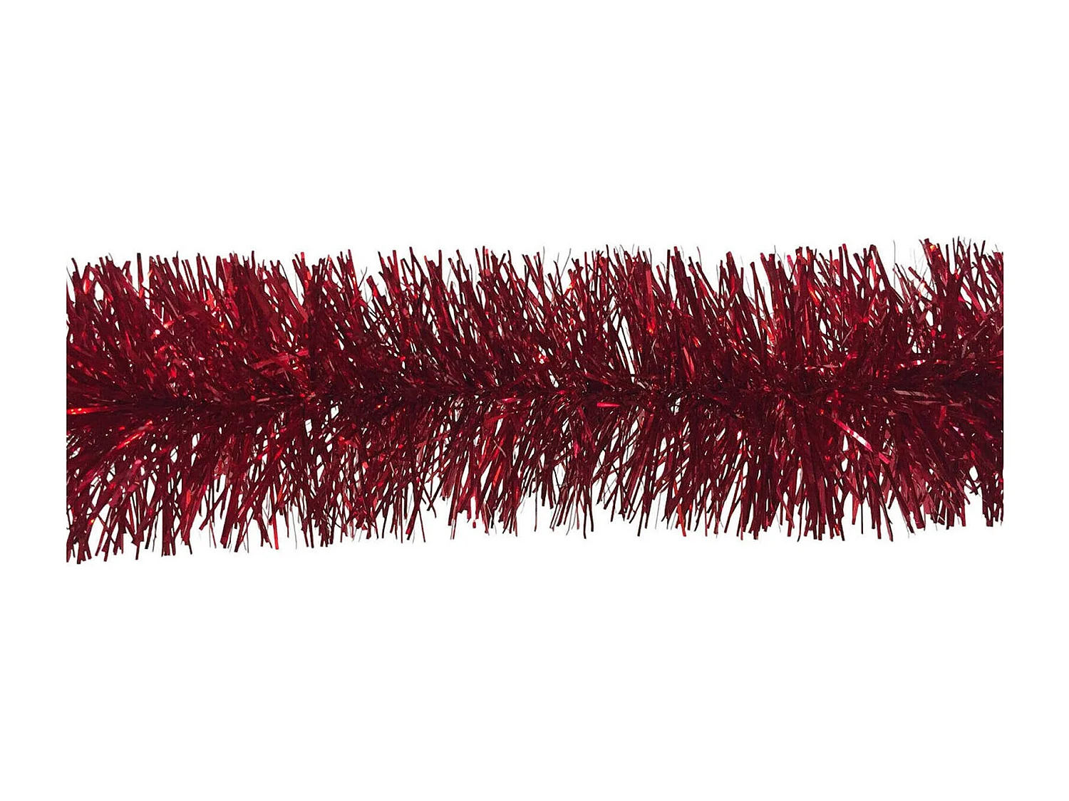 Décoration de Noël Dros, Ornement de Noël, Ornement de fête, Décoration festive, Made in Italy, 1000x8 h8 cm, Rouge