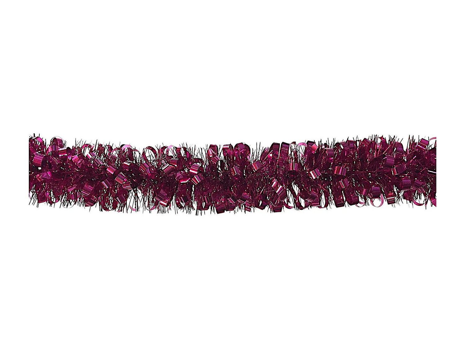 Décoration de Noël Dthoma, Ornement de Noël, Ornement de fête, Décoration festive, Made in Italy, 1000x8 h8 cm, Fuchsia