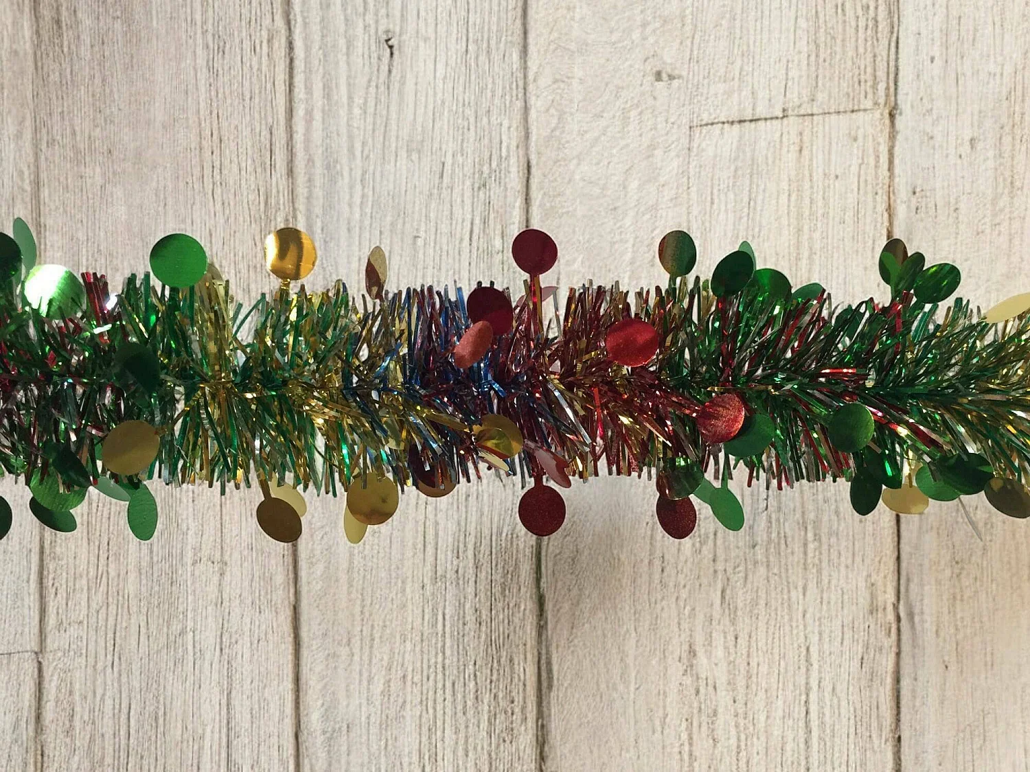 Décoration de Noël Dstrak, Ornement de Noël, Ornement de fête, Décoration festive, Made in Italy, 1000x8 h8 cm, Arc-en-ciel