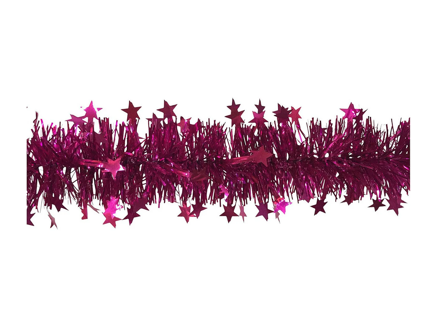 Décoration de Noël Dyoun, Ornement de Noël, Ornement de fête, Décoration festive, Made in Italy, 1000x8 h8 cm, Fuchsia