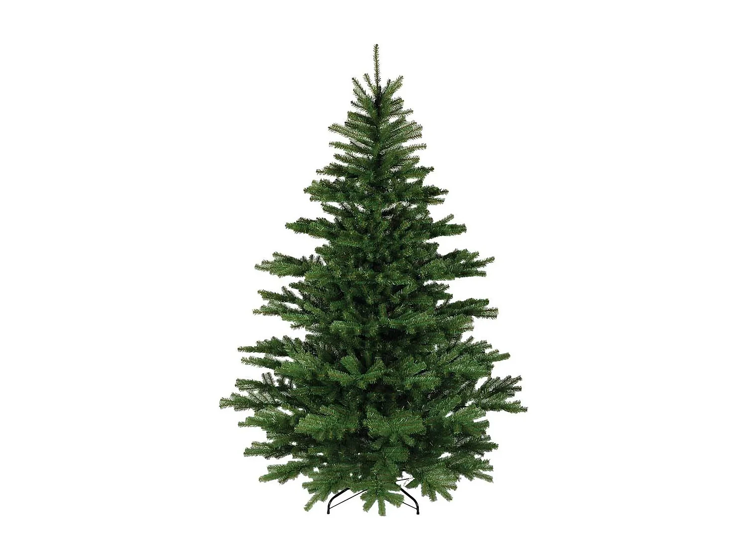 Albero di Natale 150 cm Frosty, 945 Rami, 150h cm Verde