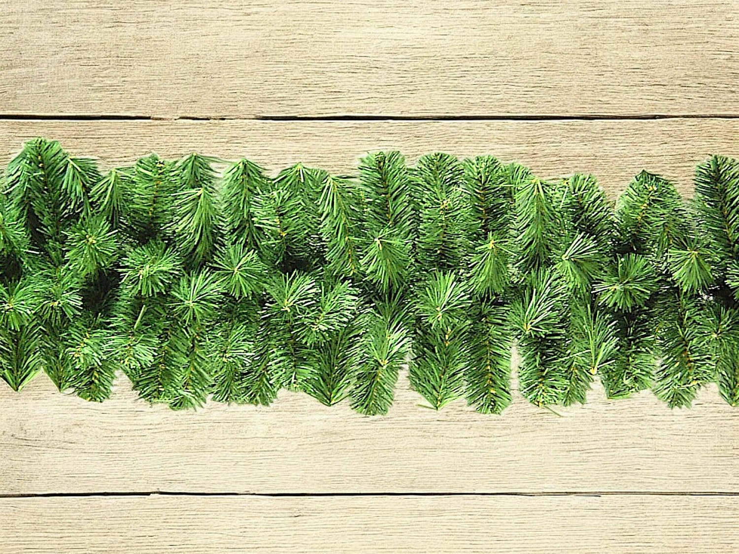 Décoration de Noël Dhadwi, Ornement de Noël, Ornement de fête, Décoration festive, Made in Italy, 275x28 h28 cm, Vert