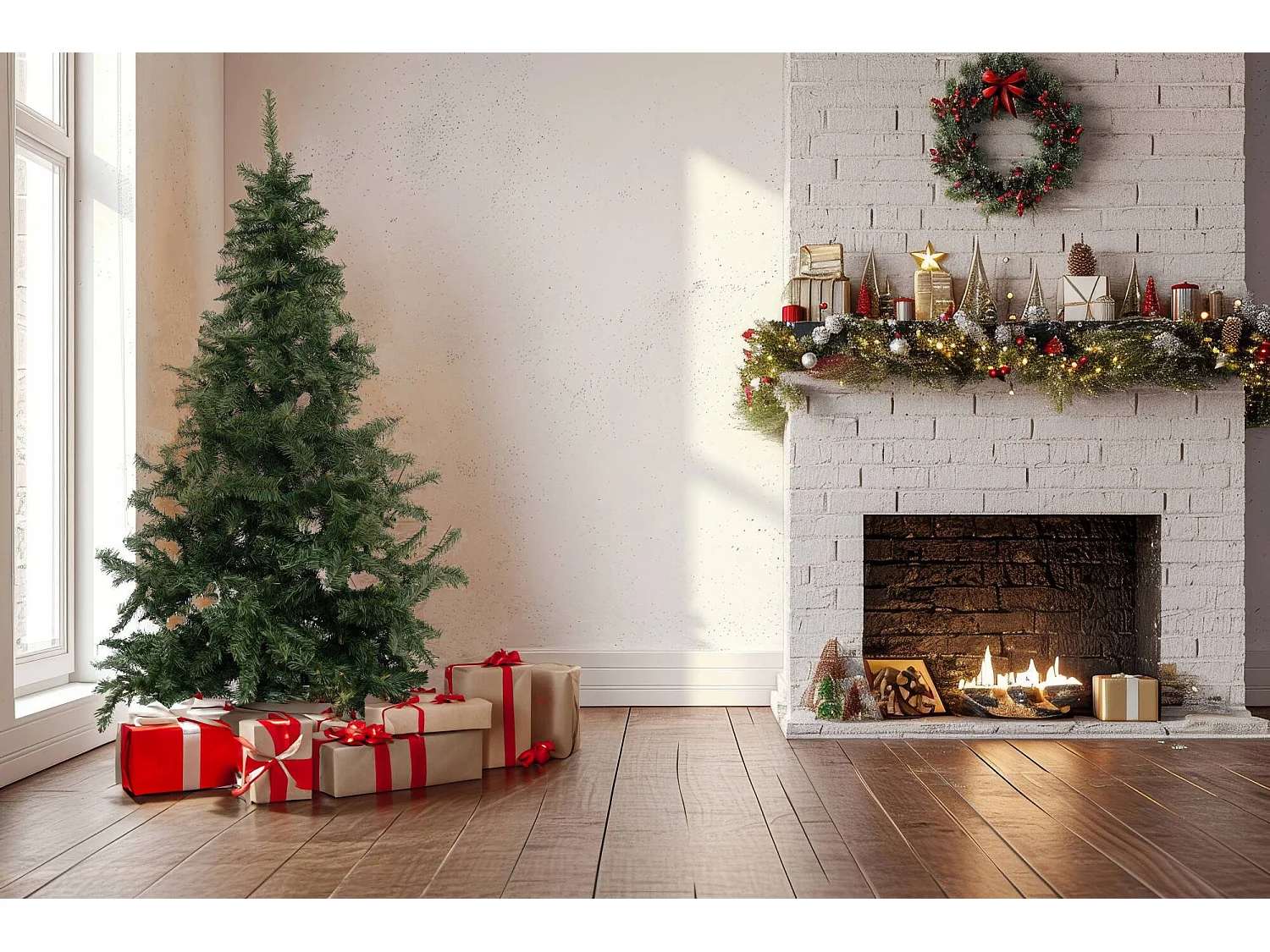 Ã€rbol de Navidad 150 cm Tinsel, Pino artificial, Ãrbol de efectos reales, Ãrbol de Navidad, Made in Italy, 100x100 h150 cm, Verde