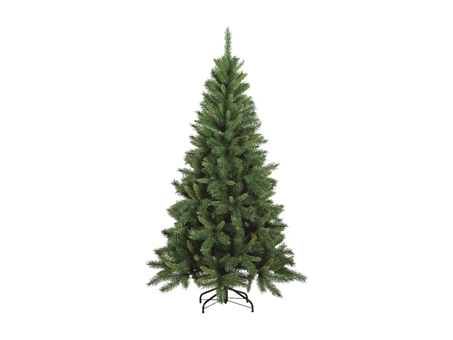 Sapin de Noël 180 cm Sugarplum, Pin artificiel, Arbre à effet réel, Sapin de Noël, 91x91 h180 cm, Vert