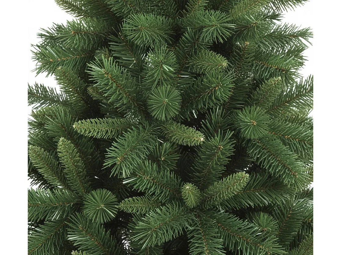 Sapin de Noël 180 cm Sugarplum, Pin artificiel, Arbre à effet réel, Sapin de Noël, 91x91 h180 cm, Vert