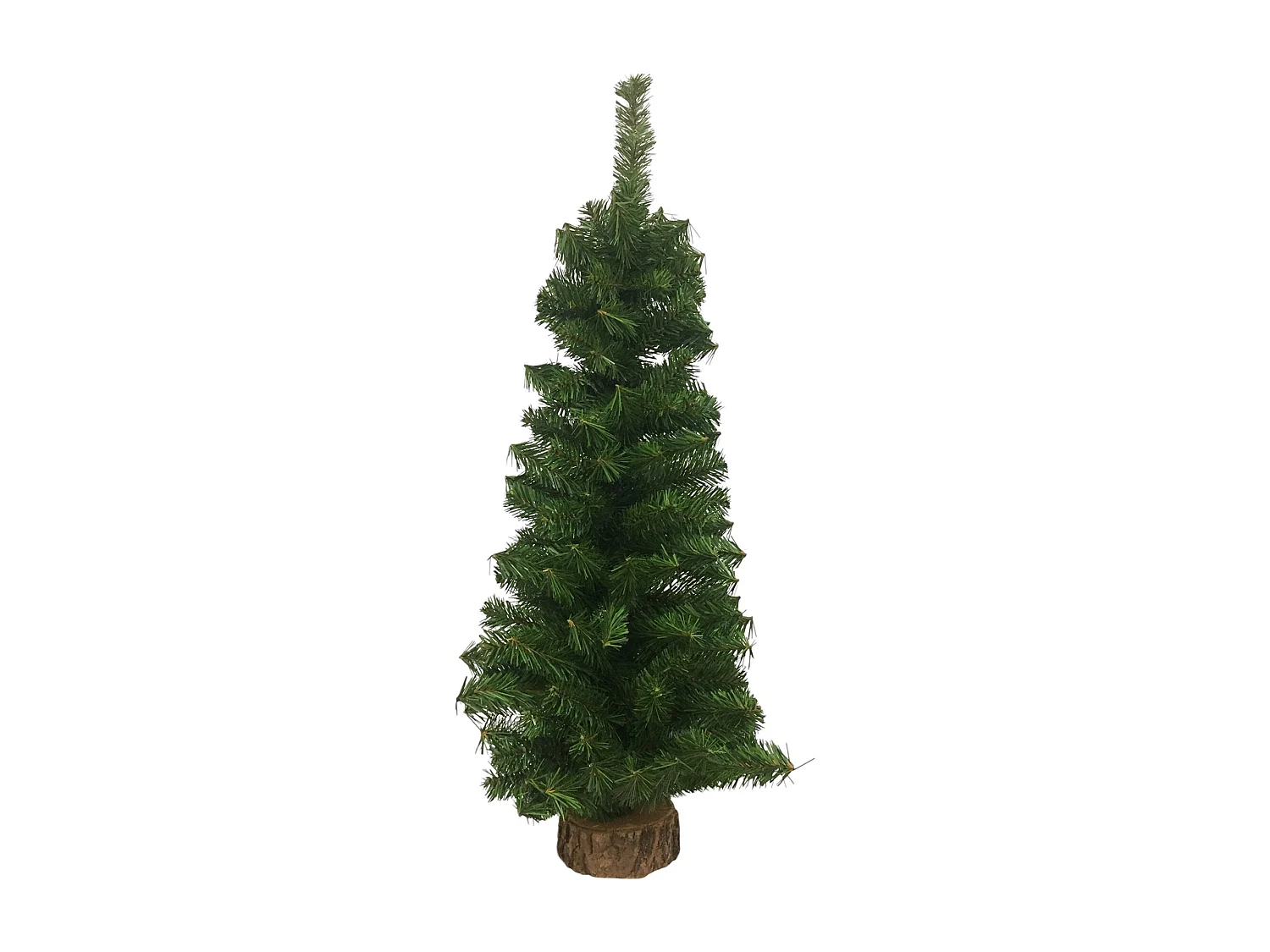 Dmora - Albero di Natale Merry, 40x40 h75 cm, Verde