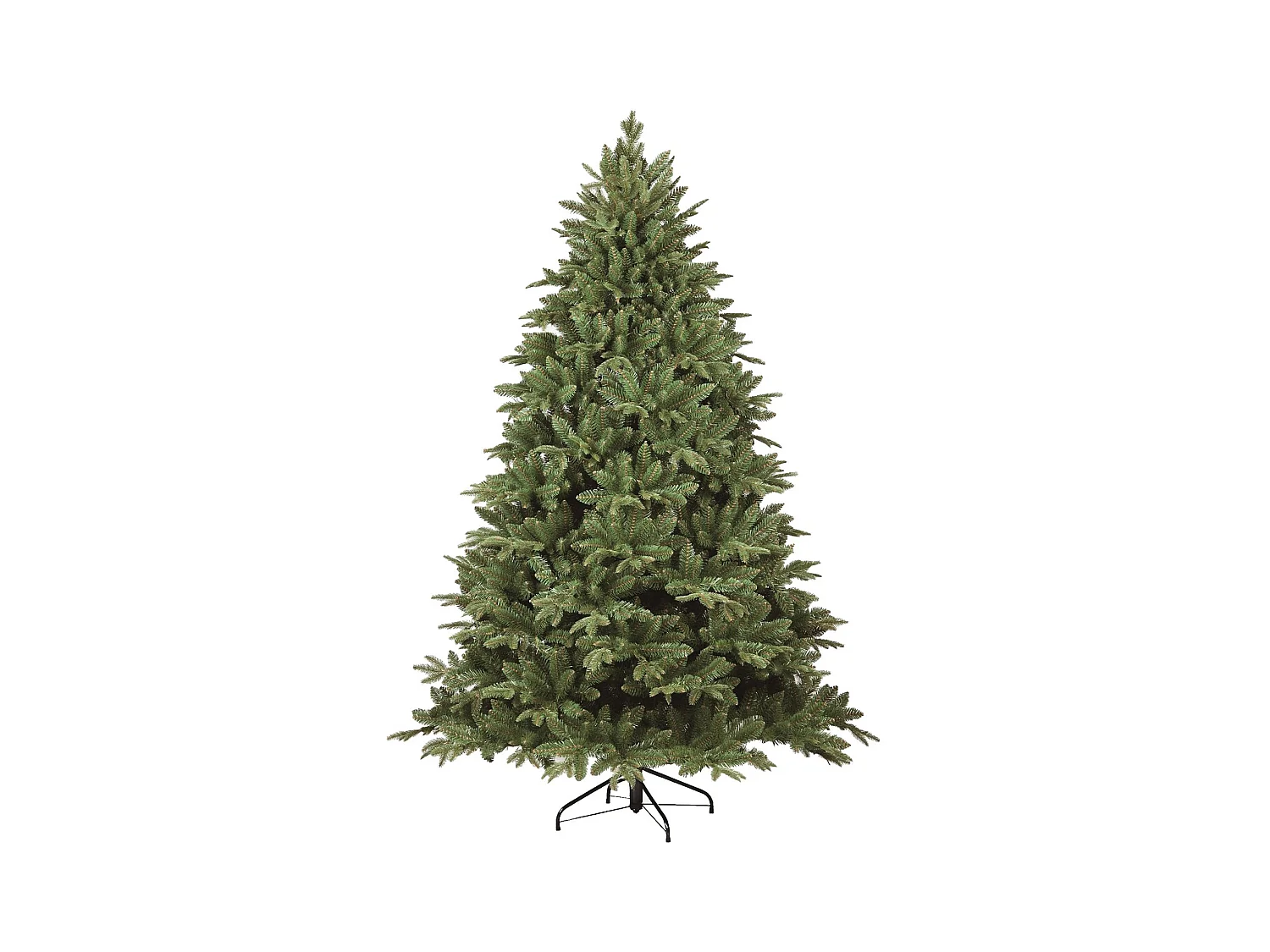 Sapin de Noël 150 cm Jingle Bell, Plafond Pin artificiel, Arbre à effet réel, Sapin de Noël inversé, 109x109 h150 cm, Vert