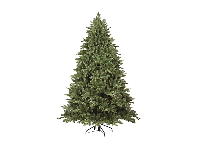 Dmora - Albero di Natale 150 cm Jingle Bell, 109x109 h150 cm, Verde