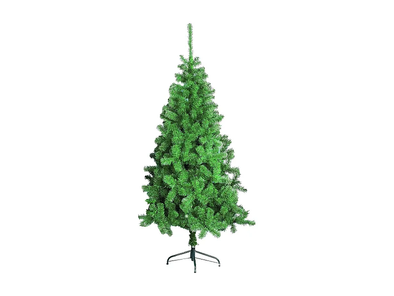 Árvore de Natal do Pai Natal 210 cm, Pinho artificial, Árvore de efeito real, Árvore de Natal extra grossa, 120x120 h210 cm, Verde