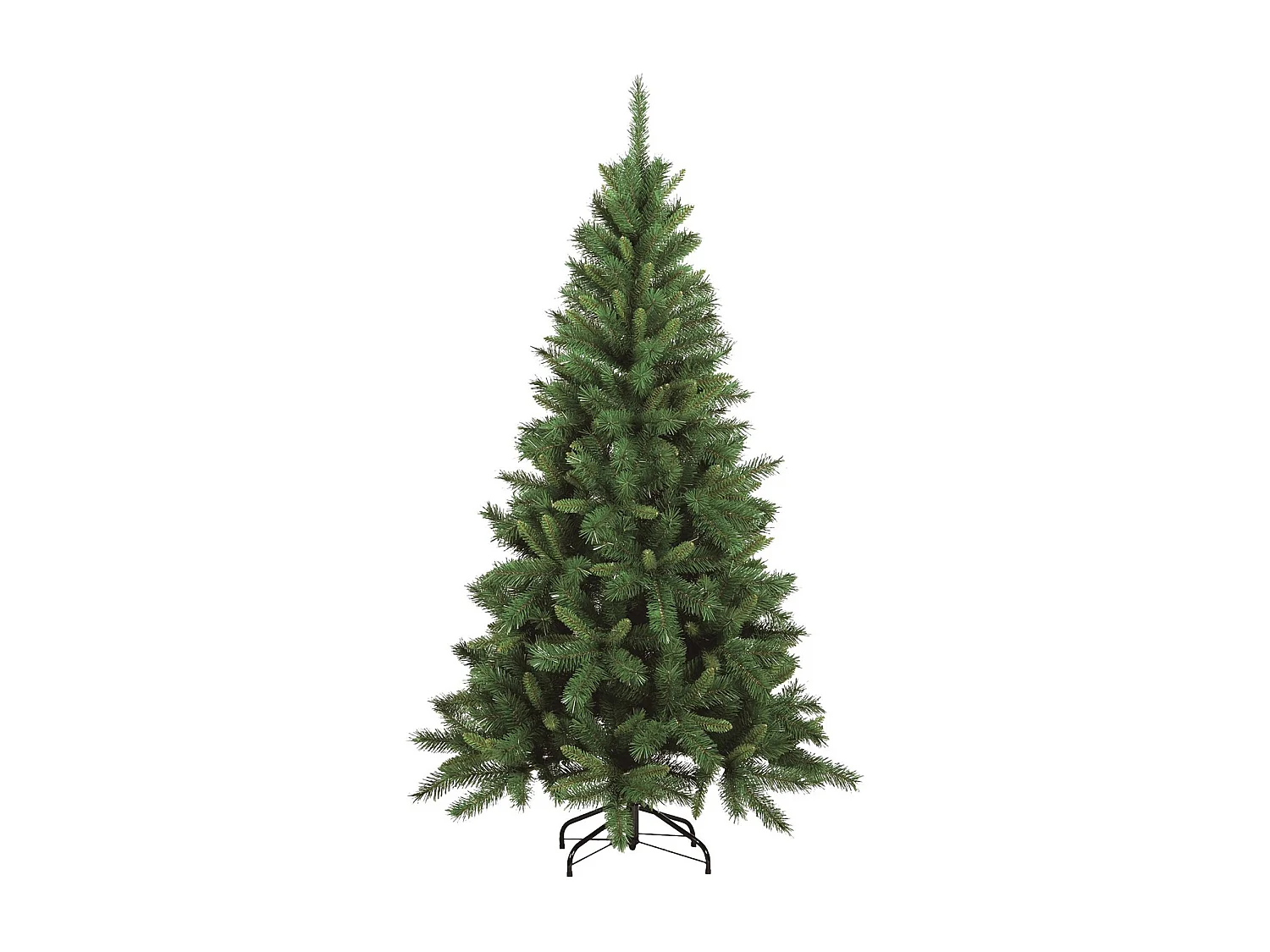 Dmora - Albero di Natale 210 cm Sugarplum, 109x109 h210 cm, Verde