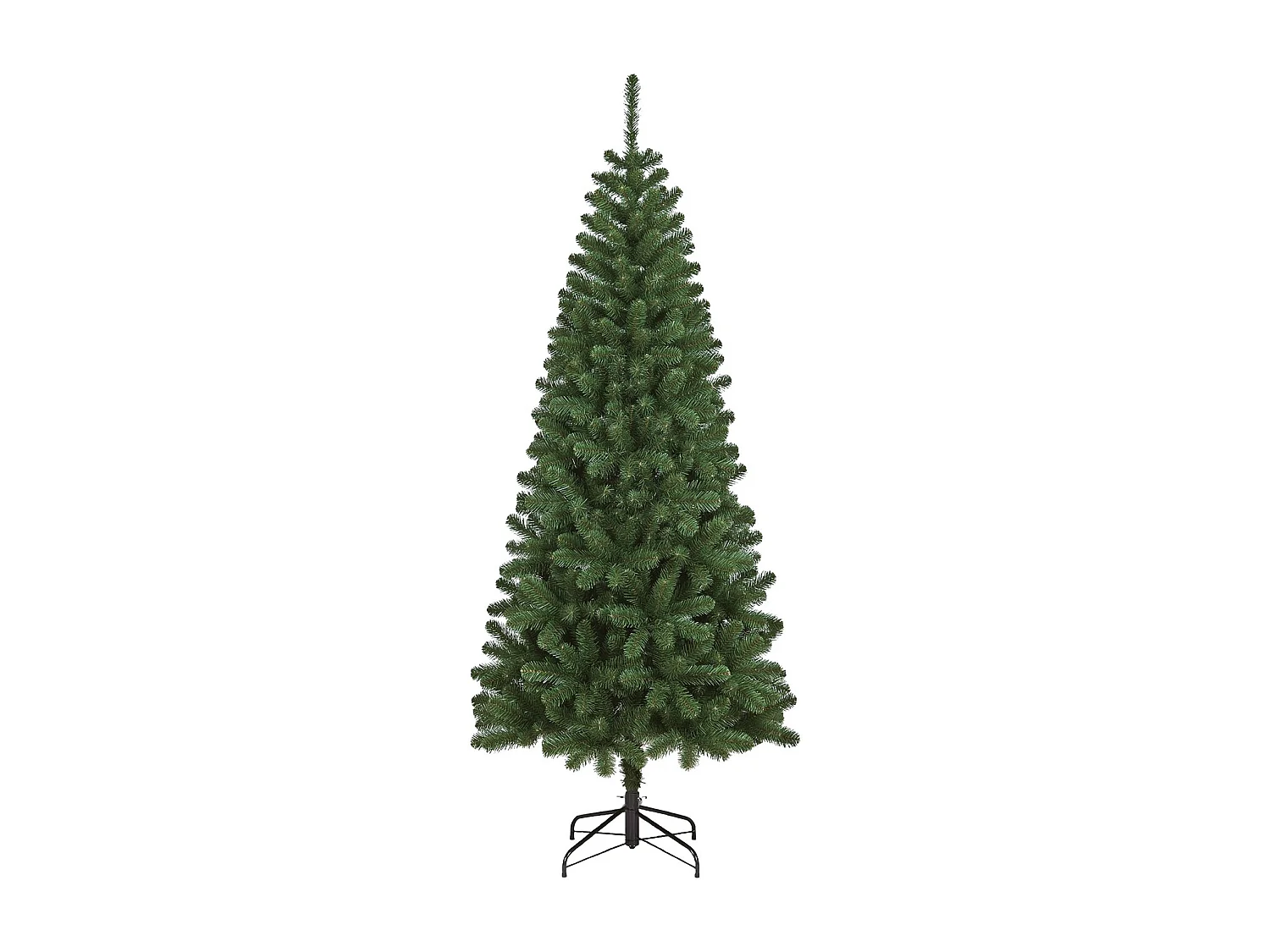 Sapin de Noël 150 cm Comet, Pin artificiel, Arbre à effet réel, Sapin de Noël, 71x71 h150 cm, Vert