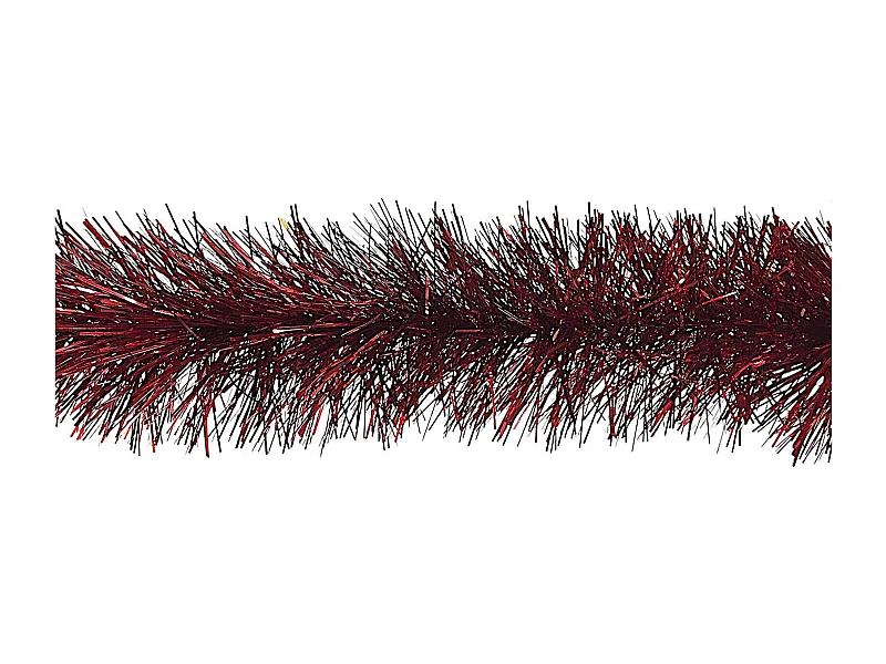 Décoration de Noël Dconner, Ornement de Noël, Ornement de fête, Décoration festive, Made in Italy, 500x15 h15 cm, Rouge