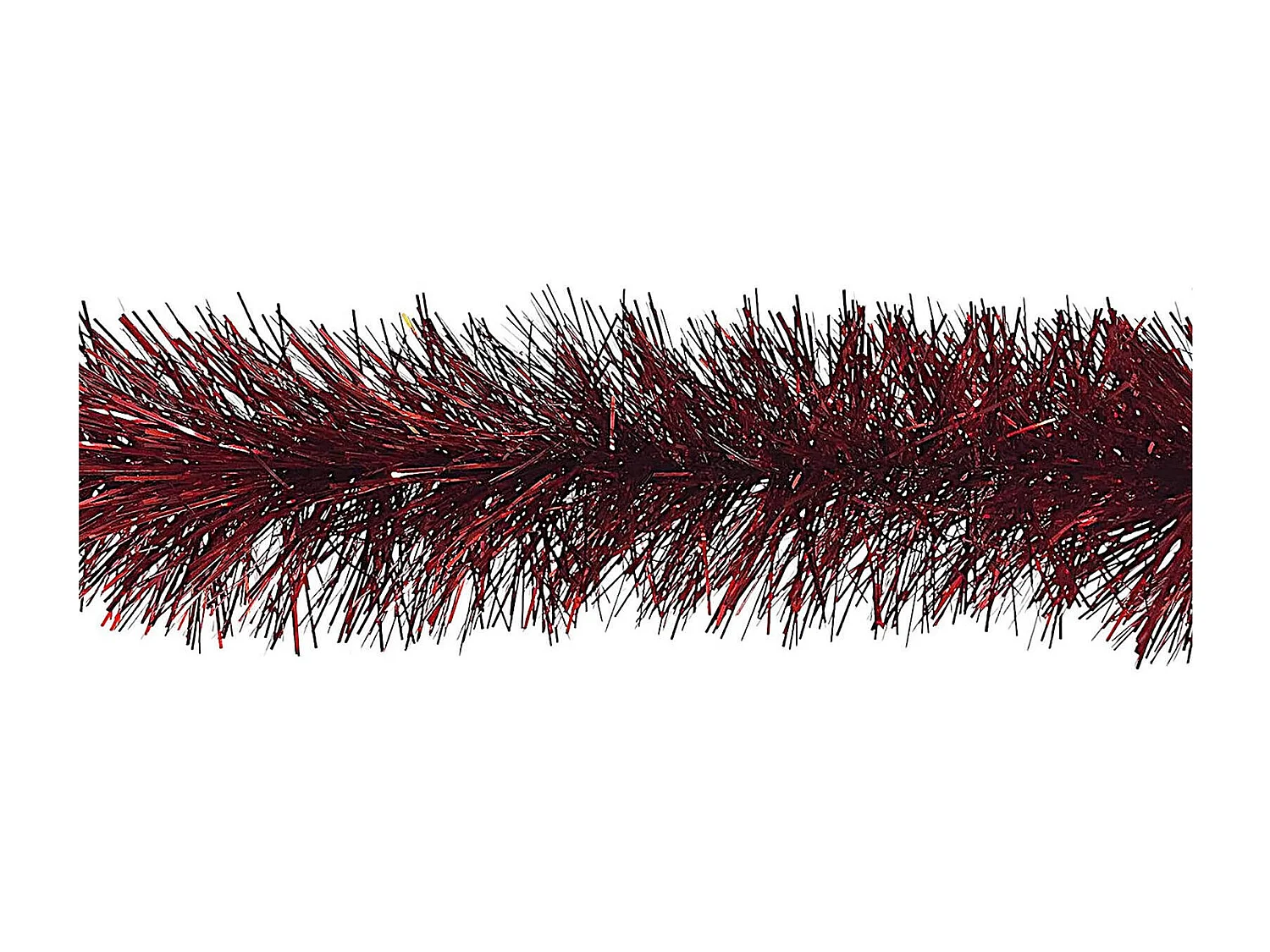 Décoration de Noël Dconner, Ornement de Noël, Ornement de fête, Décoration festive, Made in Italy, 500x15 h15 cm, Rouge