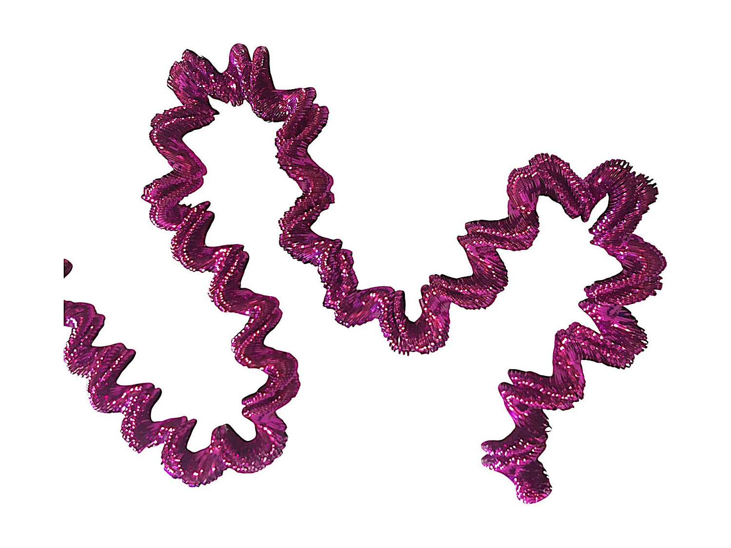 Décoration de Noël Ddunla, Ornement de Noël, Ornement de fête, Décoration festive, Made in Italy, 2000x7 h7 cm, Fuchsia