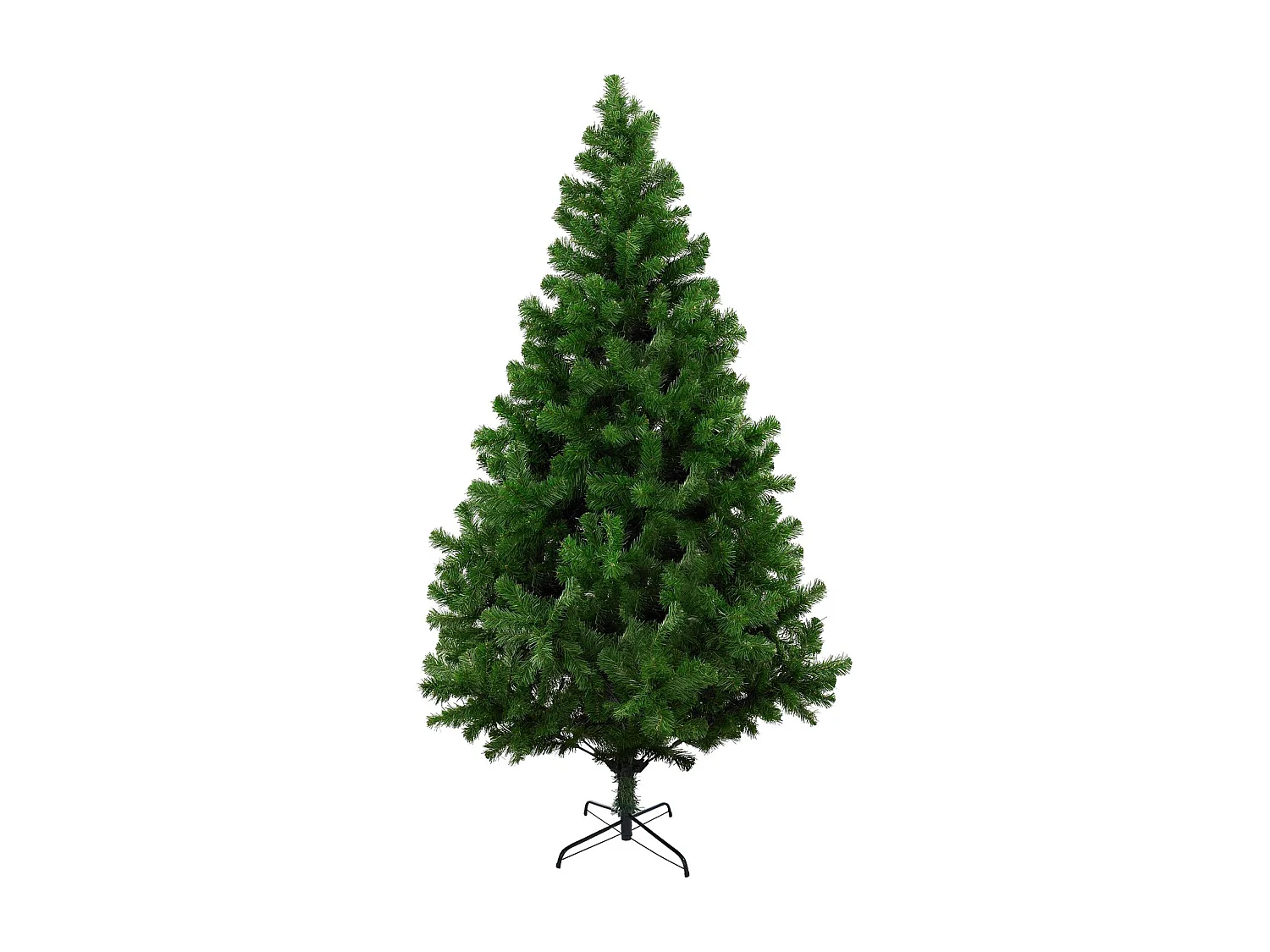 Sapin de Noël 240 cm Evergreen, Pin artificiel, Arbre à effet réel, Sapin de Noël, 137x137 h240 cm, Vert