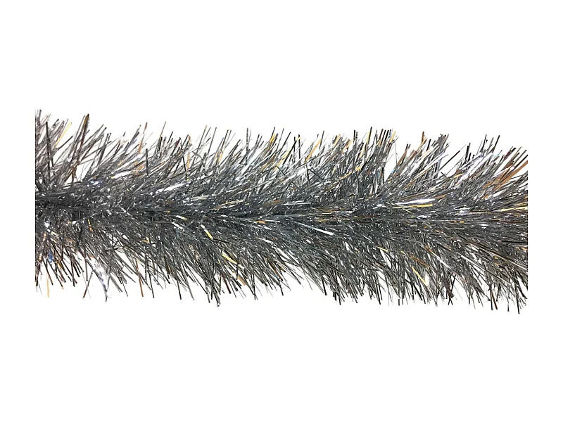 Décoration de Noël Dconner, Ornement de Noël, Ornement de fête, Décoration festive, Made in Italy, 500x15 h15 cm, Argent