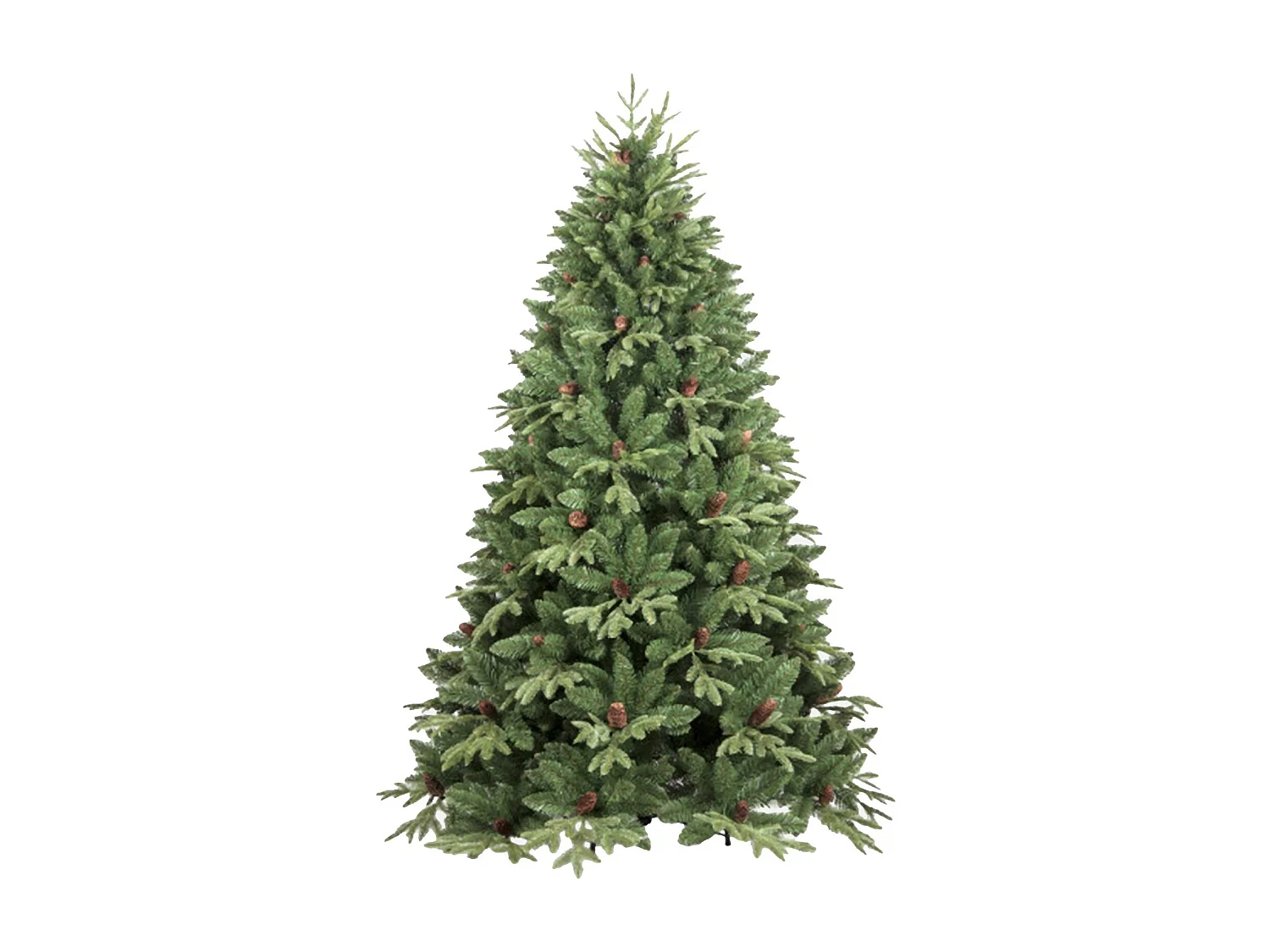 Ã€rbol de Navidad 180 cm Silent Night, Pino artificial, Ãrbol de efectos reales, Ãrbol de Navidad, 122x122 h180 cm, Verde