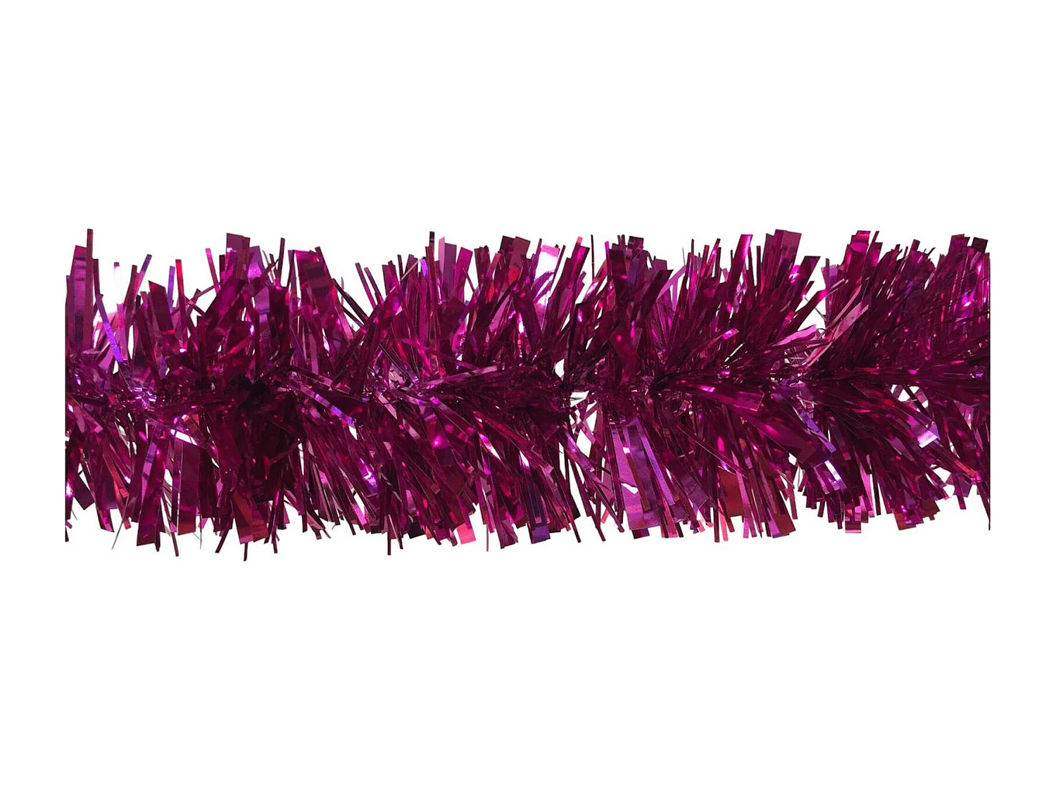 Décoration de Noël Dhatto, Ornement de Noël, Ornement de fête, Décoration festive, Made in Italy, 1000x8 h8 cm, Fuchsia