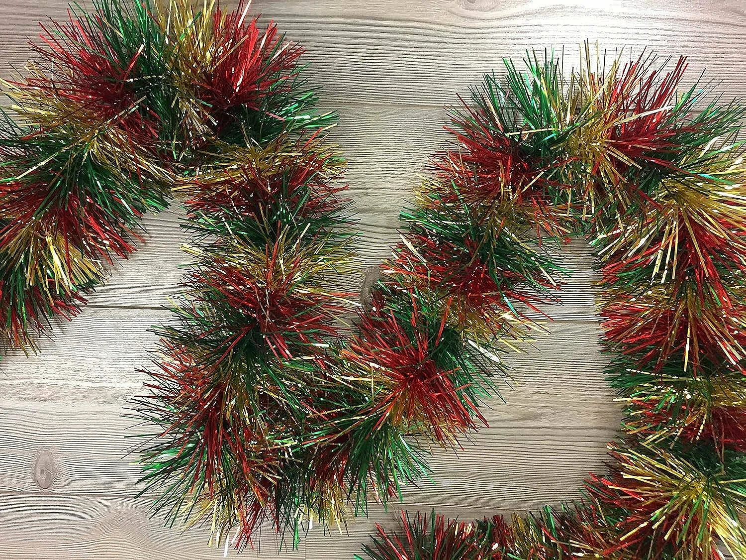 Dconner Kerstdecoratie, Kerstdecoratie, Kerstornament, Feestelijke decoratie, Made in Italy, 500x15 h15 cm, Regenboog