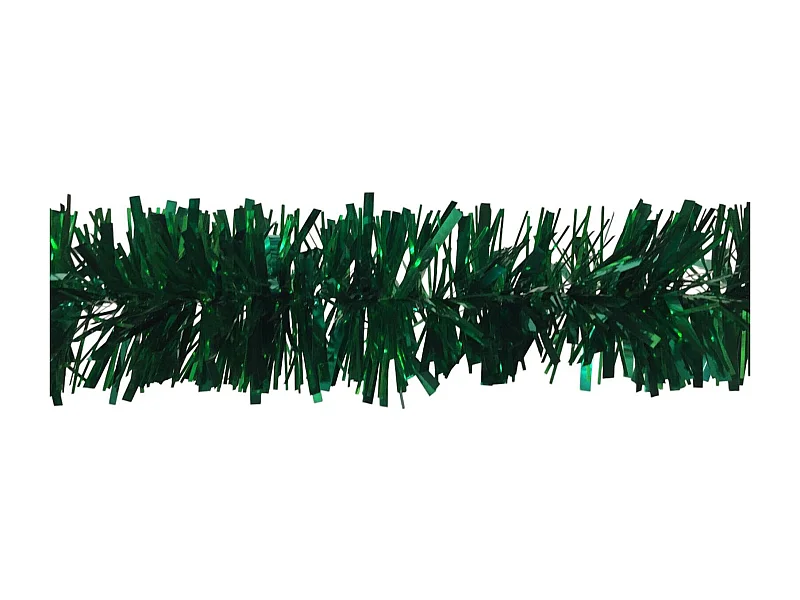 Décoration de Noël Dhatto, Ornement de Noël, Ornement de fête, Décoration festive, Made in Italy, 1000x8 h8 cm, Vert