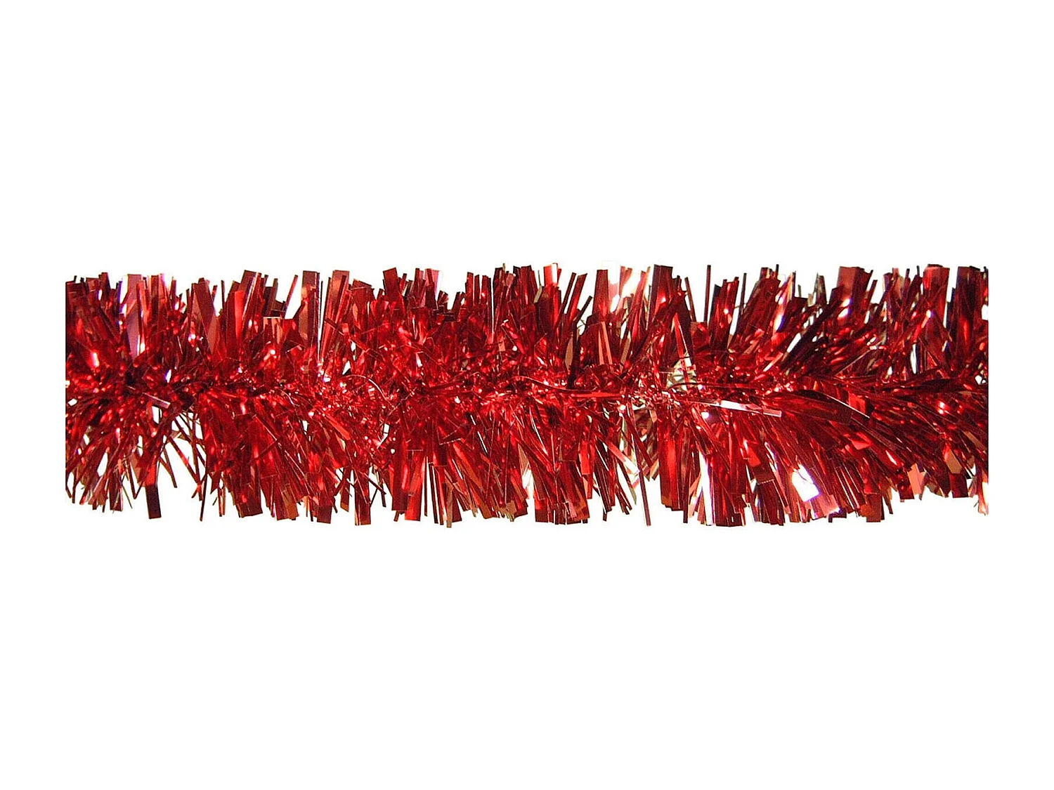 Décoration de Noël Dhatto, Ornement de Noël, Ornement de fête, Décoration festive, Made in Italy, 1000x8 h8 cm, Rouge