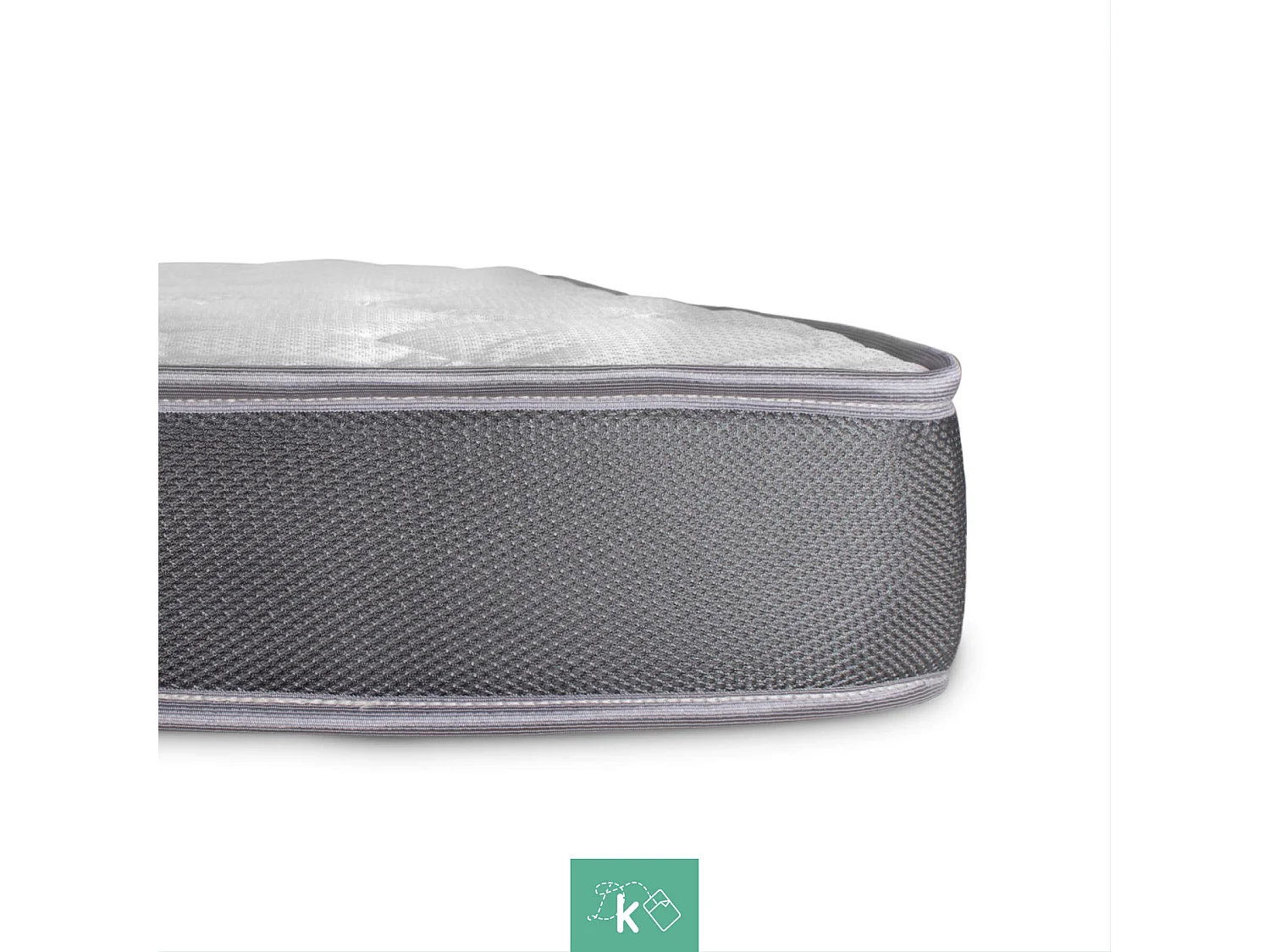 Colchón 140 x 200 cm Colchoneta Sofá Cama Tejido Damasco Altura +/- 12cm