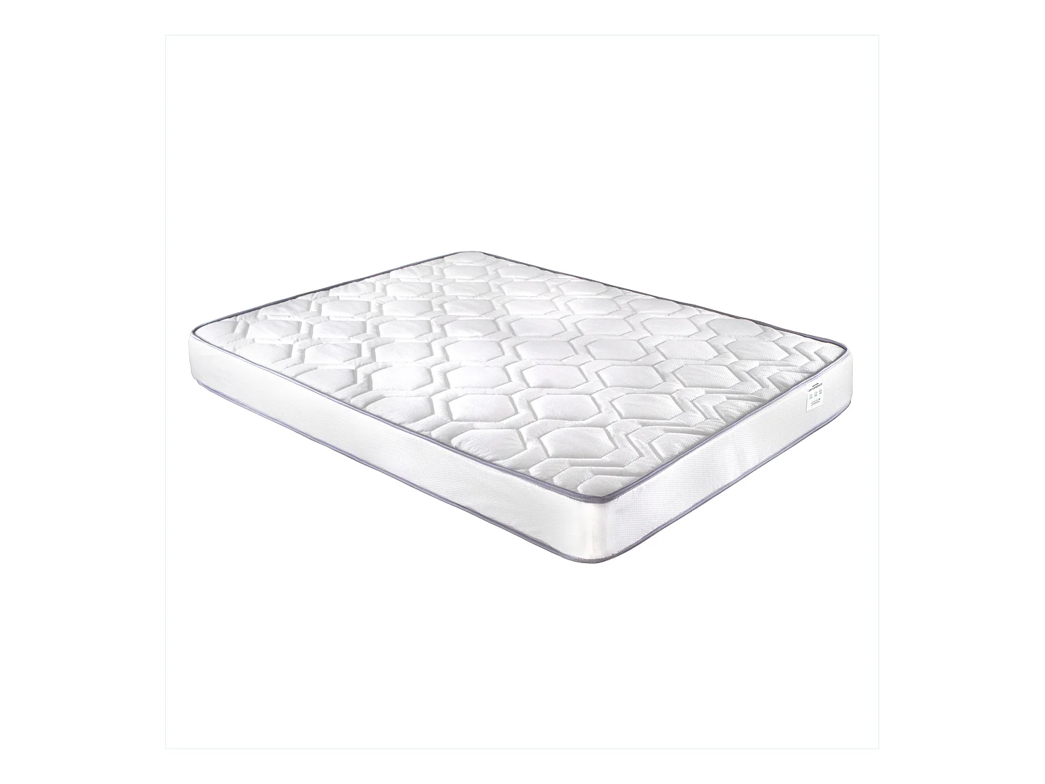 Colchón Ortopédico 160 x 200 cm Reversible Tejido Damasco Altura +/- 15 cm