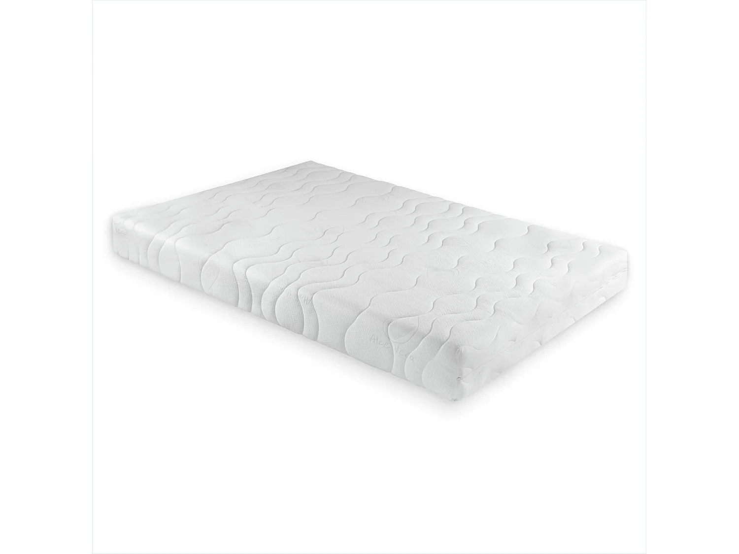 Colchón Látex 135 x 190 cm Funda Aloe Vera 100% Látex Altura +/- 20 cm