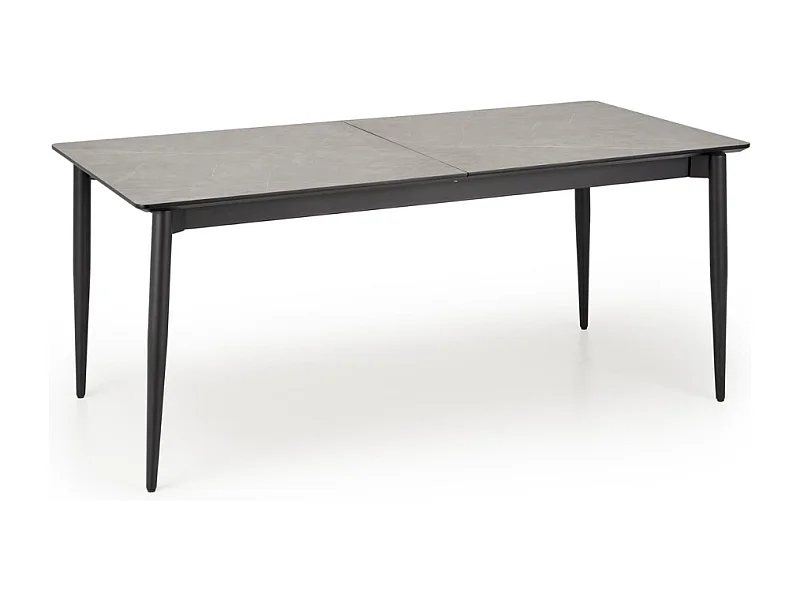 Mesa de comedor Karl extensible de mármol gris 180 - 260 cm