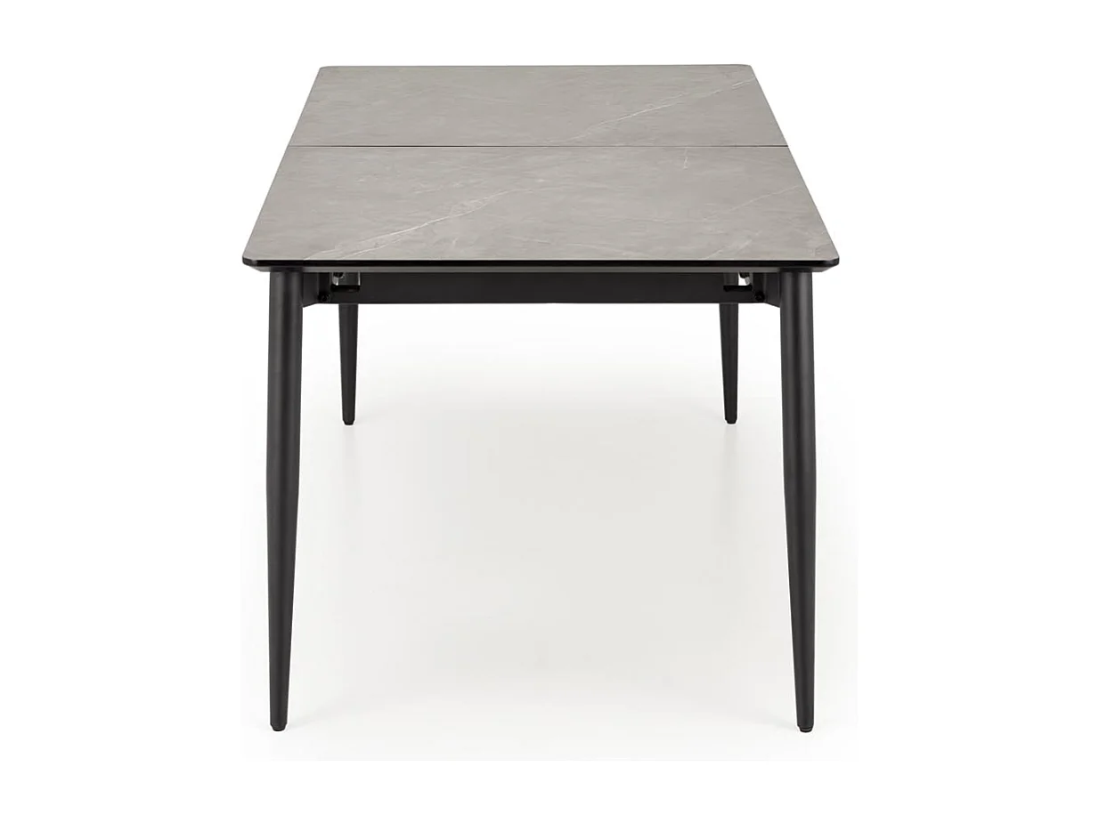 Mesa de comedor Karl extensible de mármol gris 180 - 260 cm
