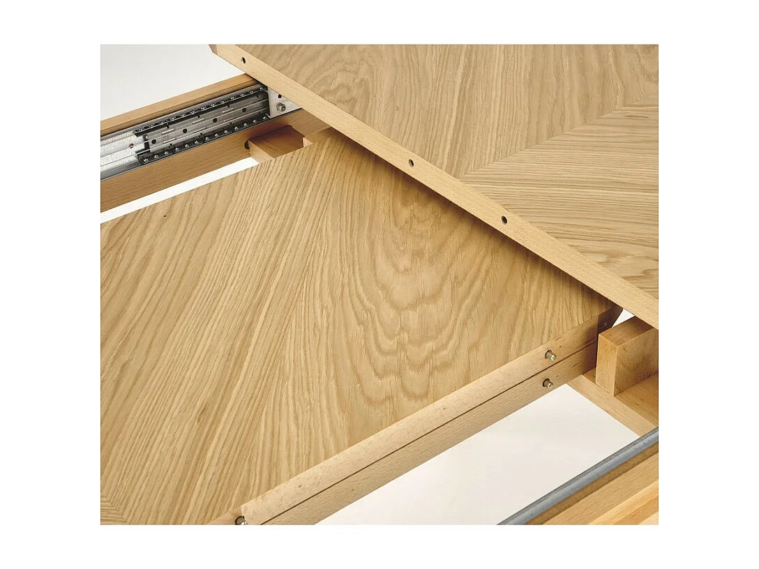 Tavolo da pranzo allungabile 160-240 cm in rovere naturale Santa