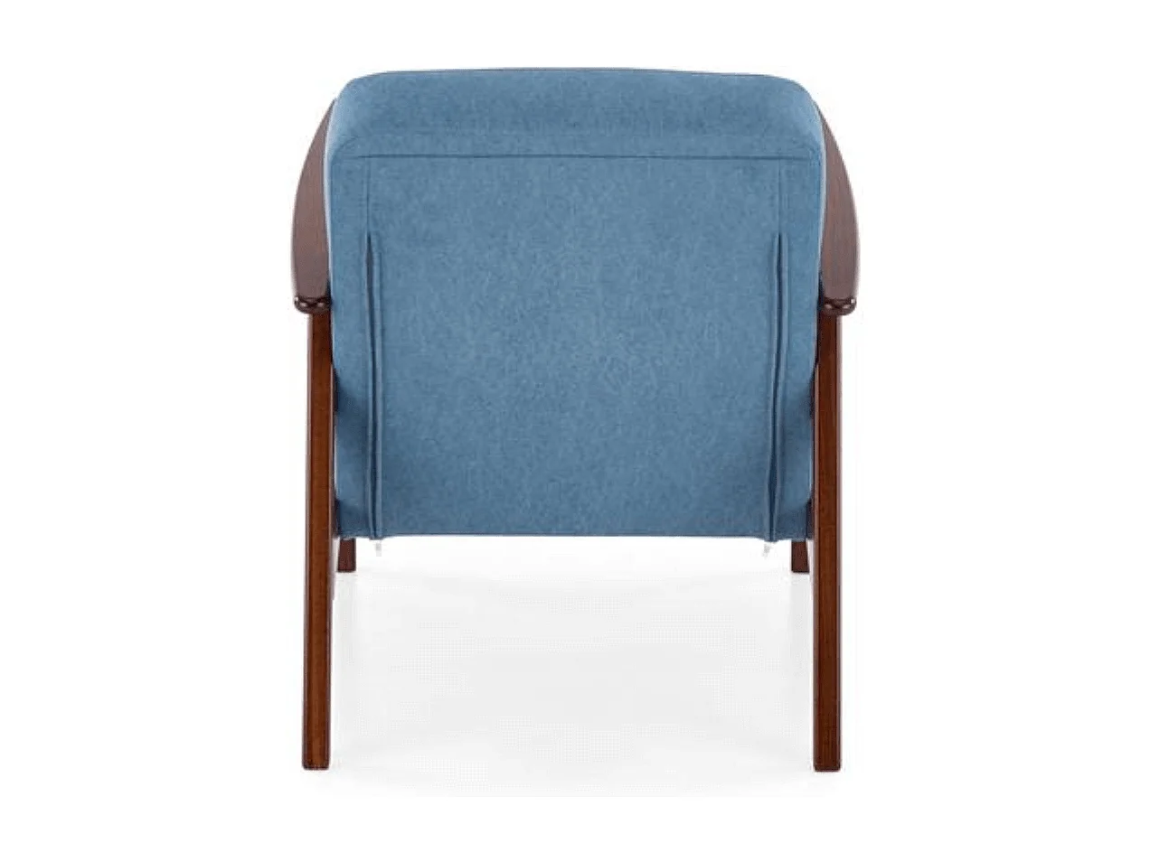 Sillón vintage Franky en tela azul