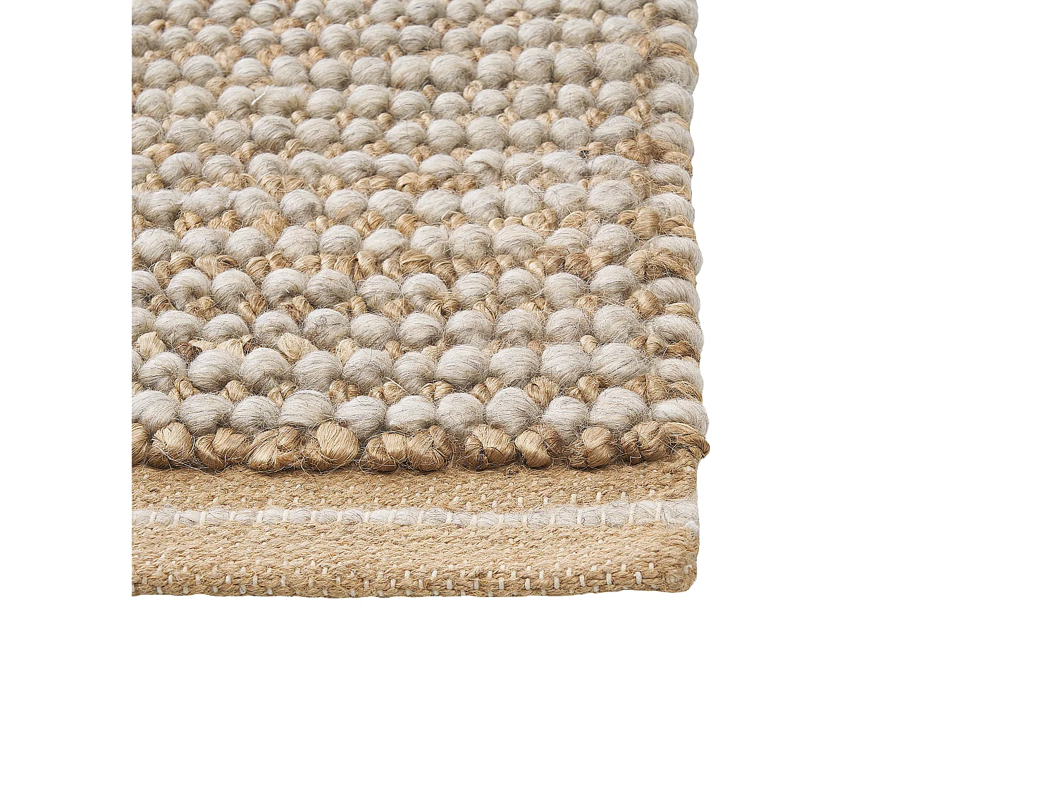 Tapis BANOO Beige clair 80 x 150 cm Laine