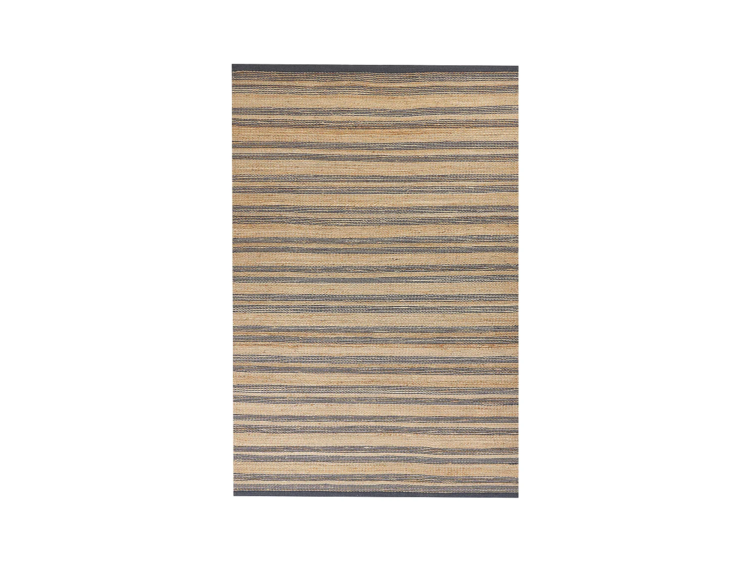 Vloerkleed BUDHO 160 x 230 cm Jute Beige