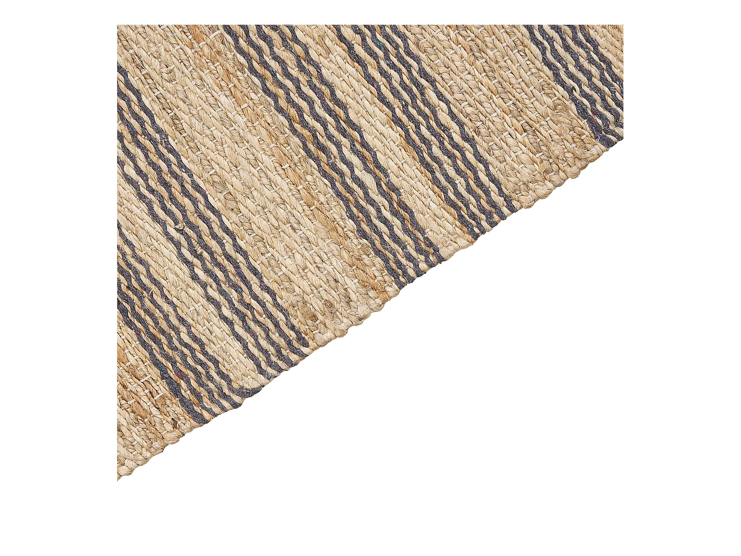 Vloerkleed BUDHO 160 x 230 cm Jute Beige