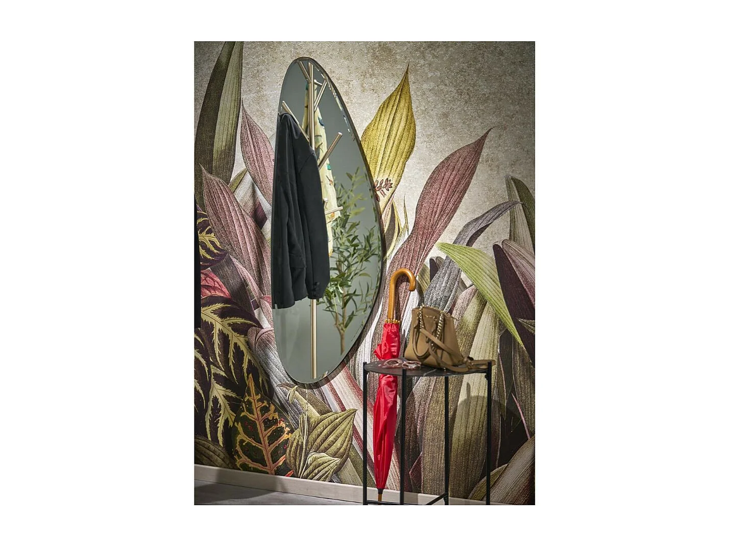 Specchio organico 120 x 50 cm Madi