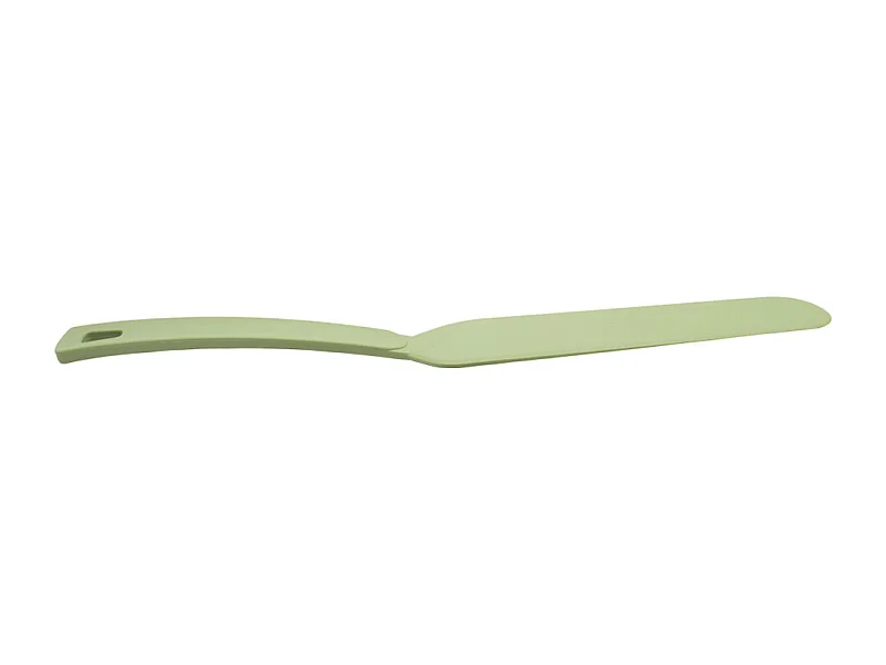 Spatule en plastique vert pastel