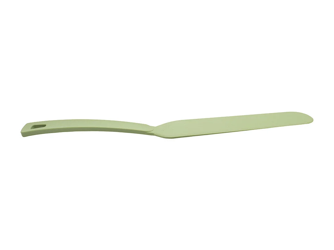 Spatule en plastique vert pastel