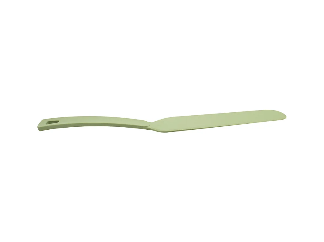Spatule en plastique vert pastel