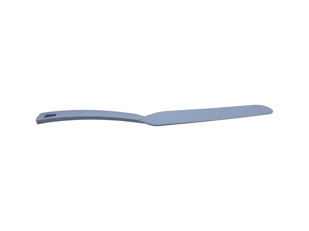 Spatule en plastique bleu pastel
