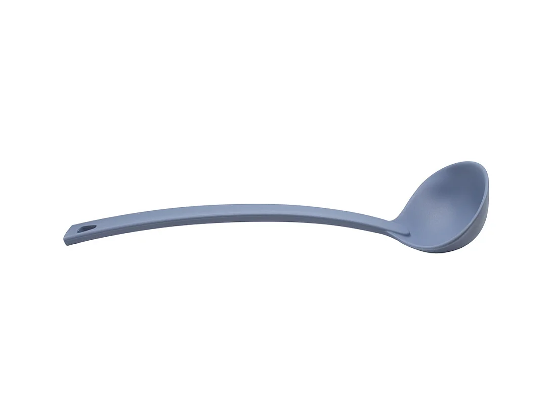 Louche en plastique bleu pastel