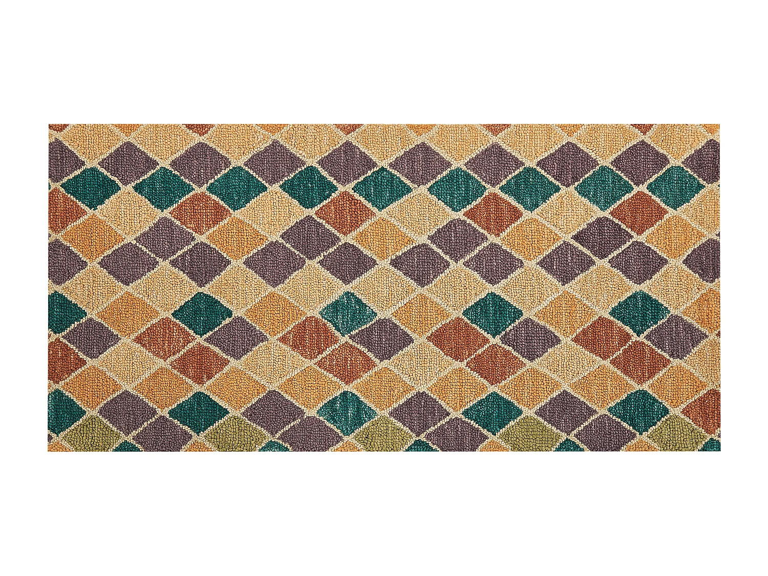 Tappeto lana multicolore 80 x 150 cm KESKIN