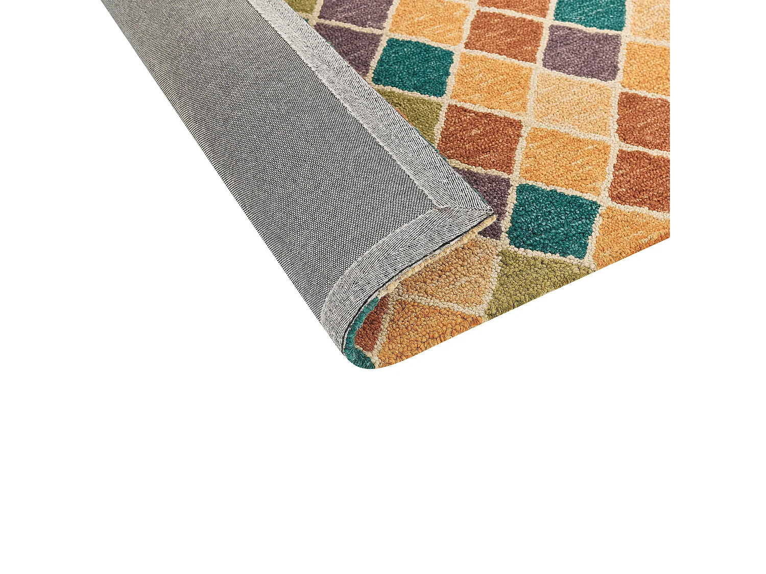 Tapis KESKIN Multicolore 200 x 200 cm Laine