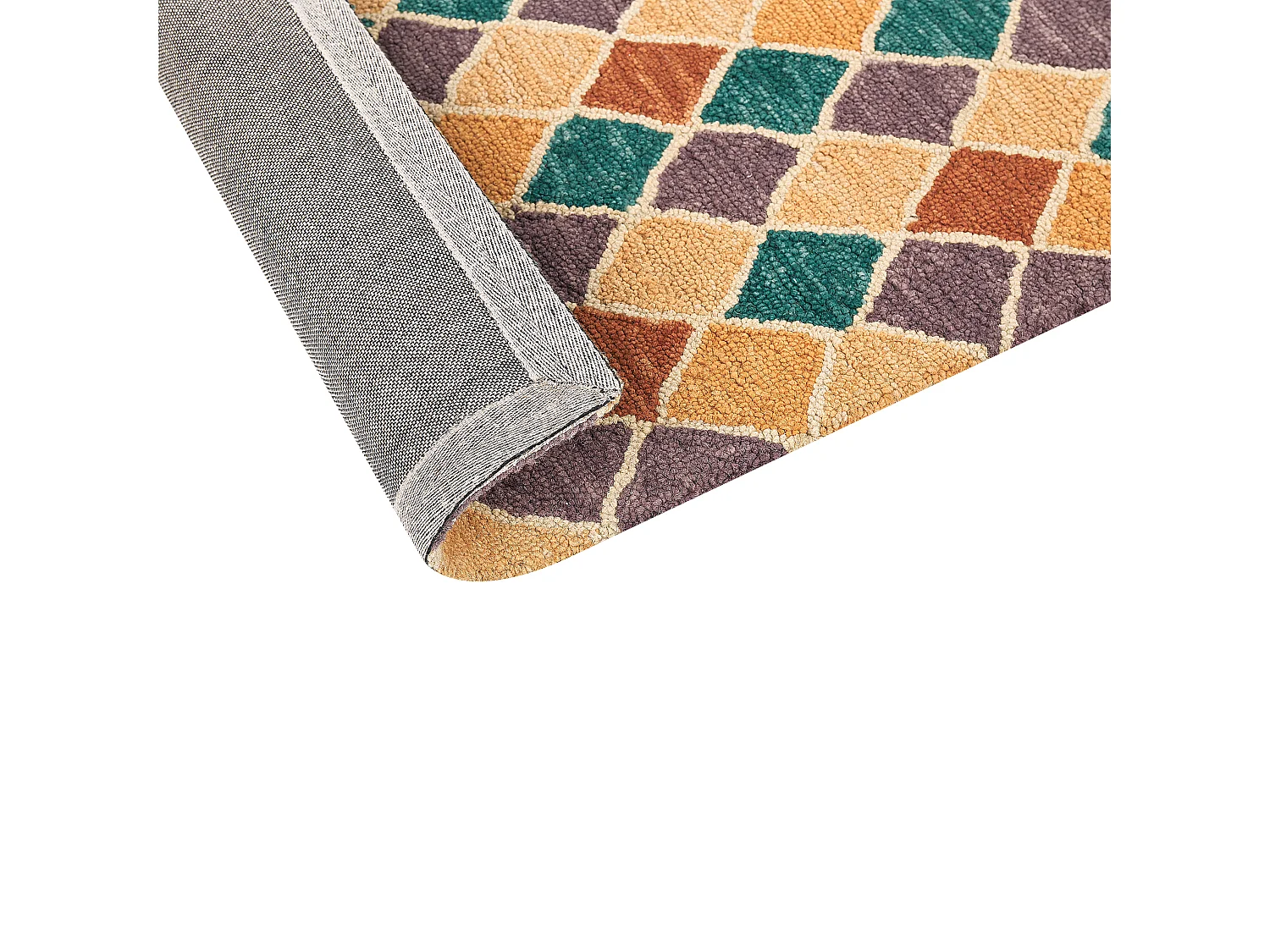 Vloerkleed wol meerkleurig 160 x 230 cm KESKIN