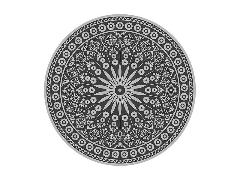 Esschert Design Tapis d extérieur Diamètre 170 cm